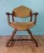 Antique oak dining chairs (set of 4)